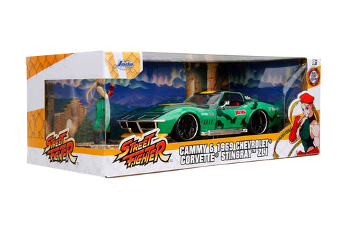 Jada Toys Street Fighter 1969 Chevrolet Cammy 1/24 Diecast Model